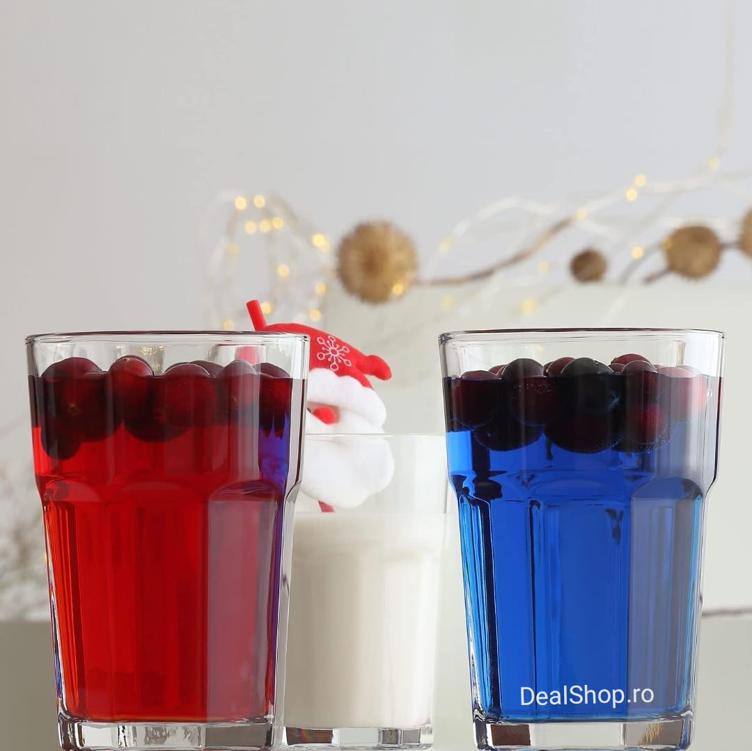 Set 12 Pahare din Sticlă pentru Cocktail, Lav Aras 300 ml  Eleganță și Funcționalitate pentru Terasă sau Evenimente