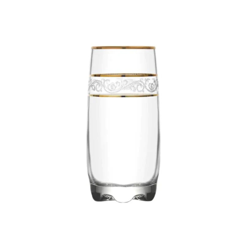 Set 12 pahare long Drink Lav Adora Gold  Eleganta si Rafinament pentru Băuturi MALOOKI