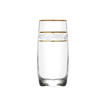 Set 12 pahare long Drink Lav Adora Gold  Eleganta si Rafinament pentru Băuturi MALOOKI