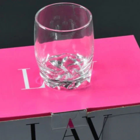 Set 12 pahare sticla Lav Adora pentru lichior tuica 80 ml ADR03 CADOUL PERFECT
