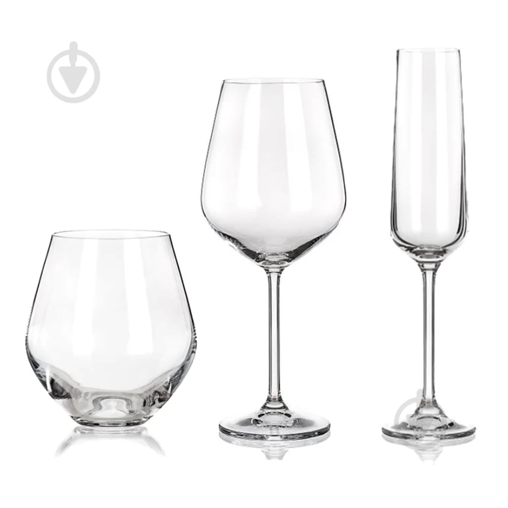 Set 18 Pahare Cristal Vin Roșu Vin Spumant Cocktail CADOUL PERFECT pentru Ocazii Speciale