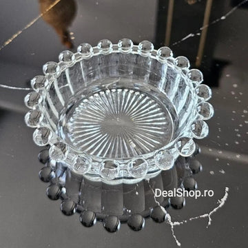 Set 6 Boluri Sticlă transparentă Transparentă Bubbles 13 Eleganță și stil