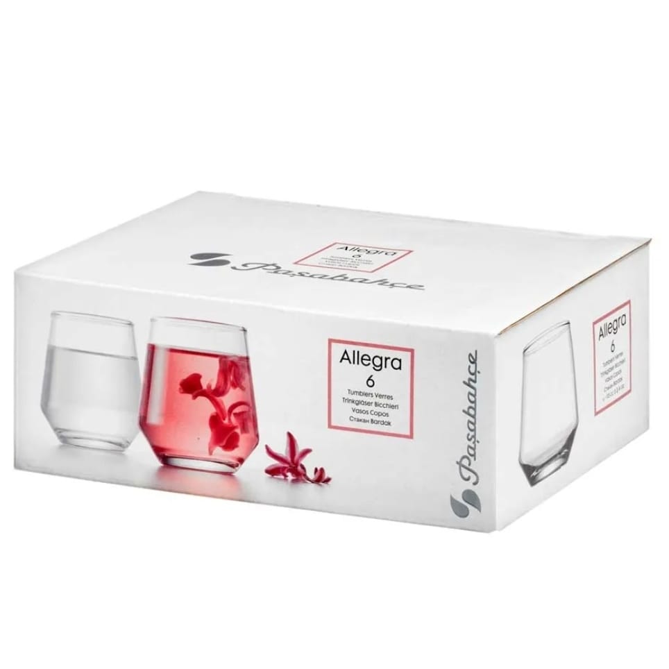 Set 6 Pahare Pasabahce Allegra 115 ml Eleganta și Stil pentru Fiecare Ocazie