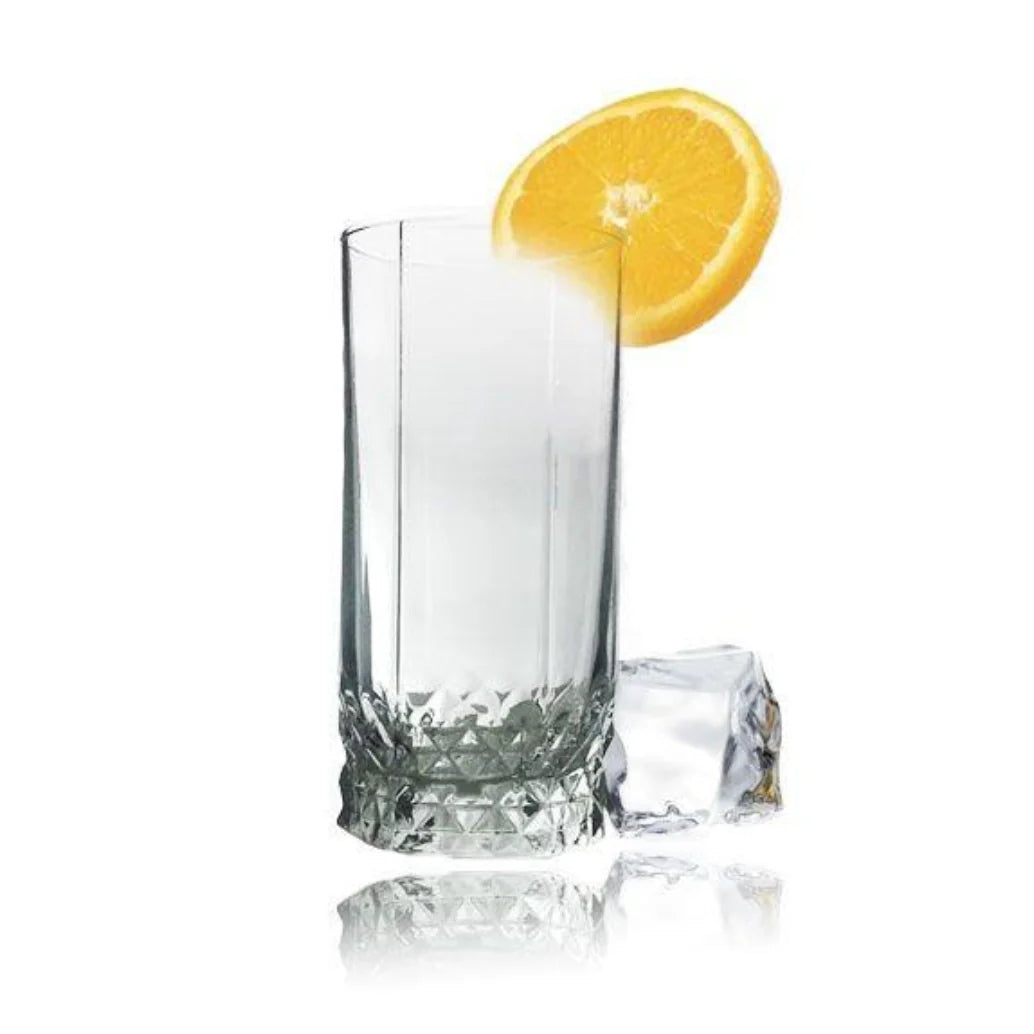 Set 6 pahare sticla apa suc bere vin Pasabahce Valse 290 ml