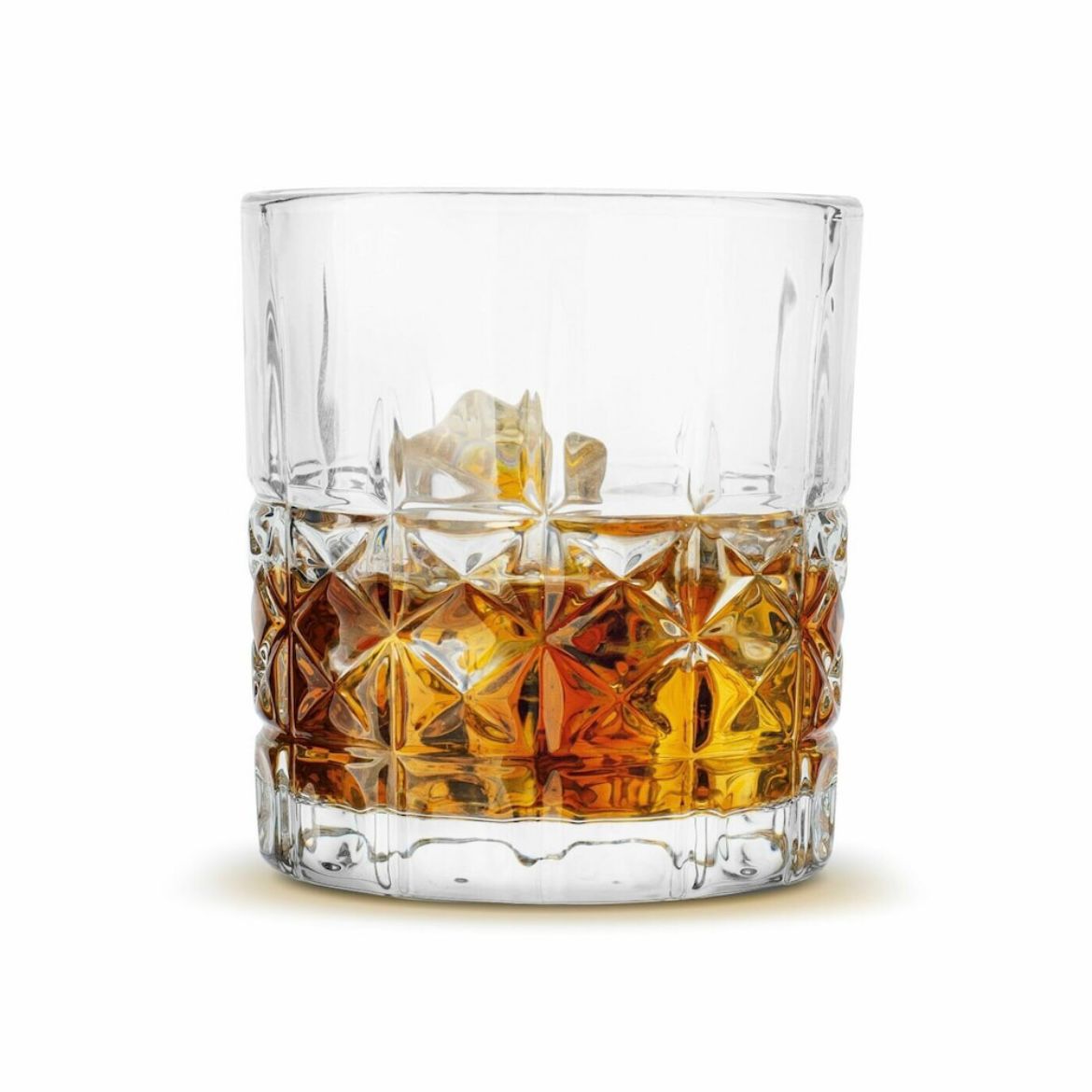 Set 6 Pahare din Sticla pentru Whisky Calvin 350 ml