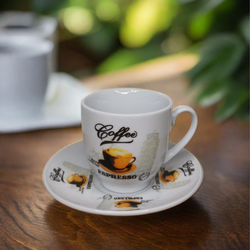 Set 6 cesti pentru cafea 170 ml Malooki Luxury Collection 06