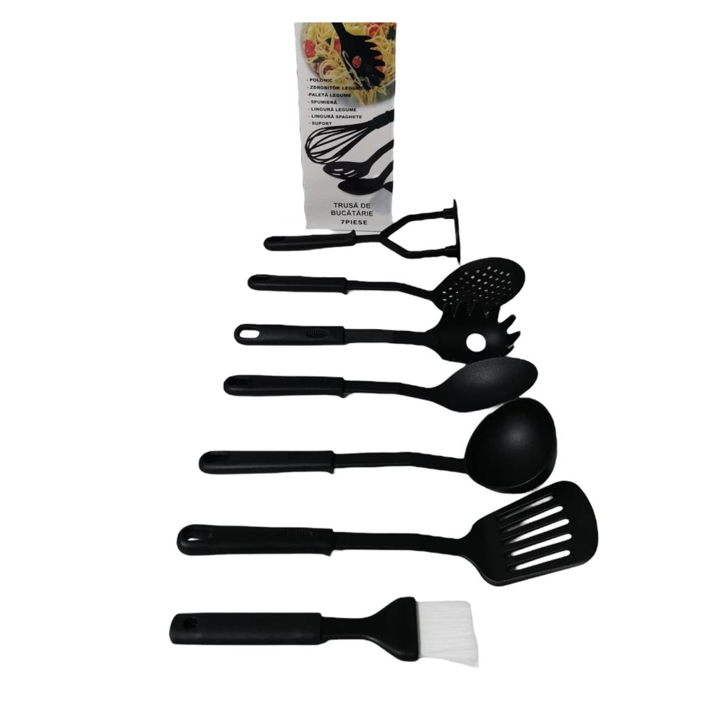 Set de 7 Ustensile pentru bucatarie, Icos