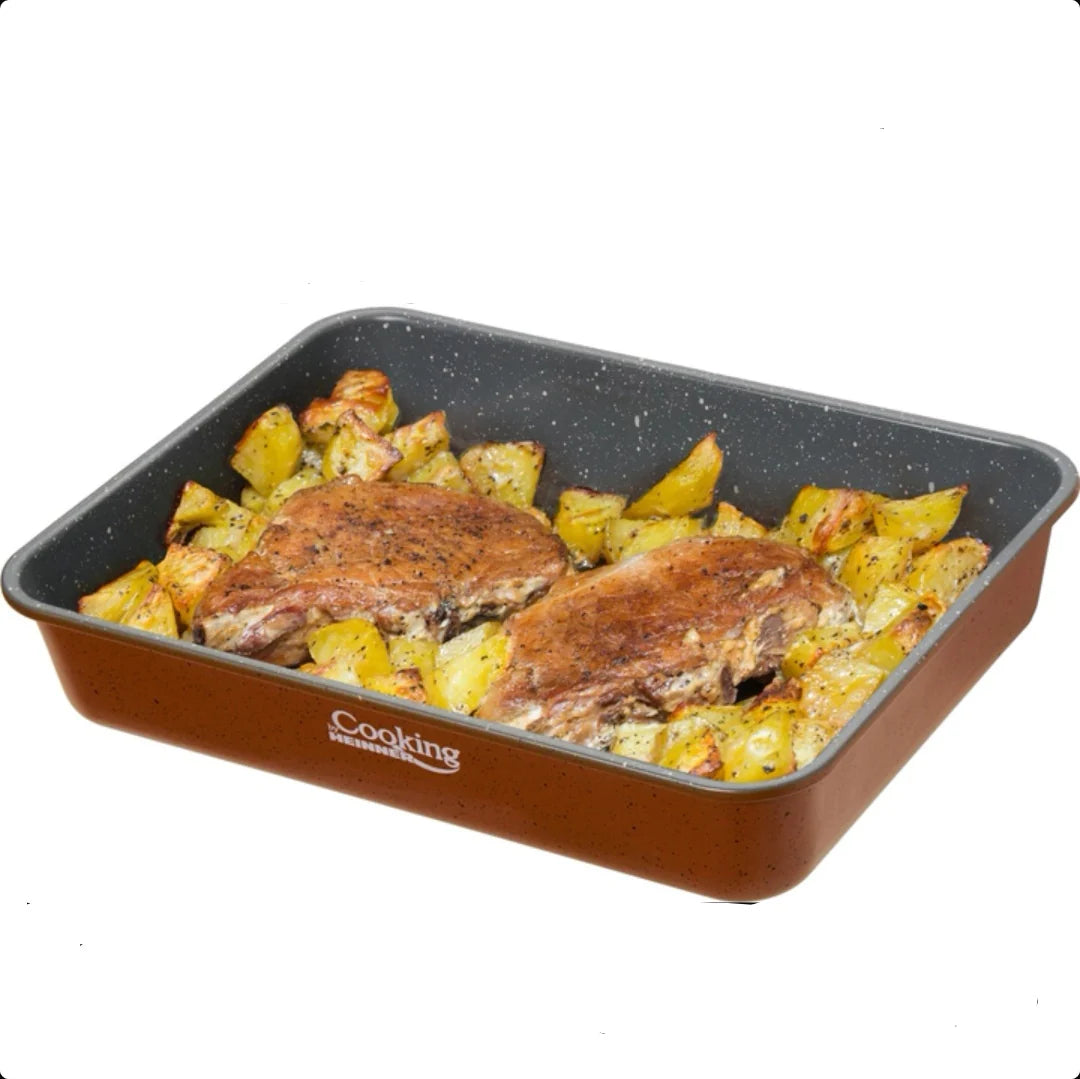 Tava Cuptor cu Acoperire Ceramică 33 x 23 x 6 cm ANCA COOKING BY HEINNER