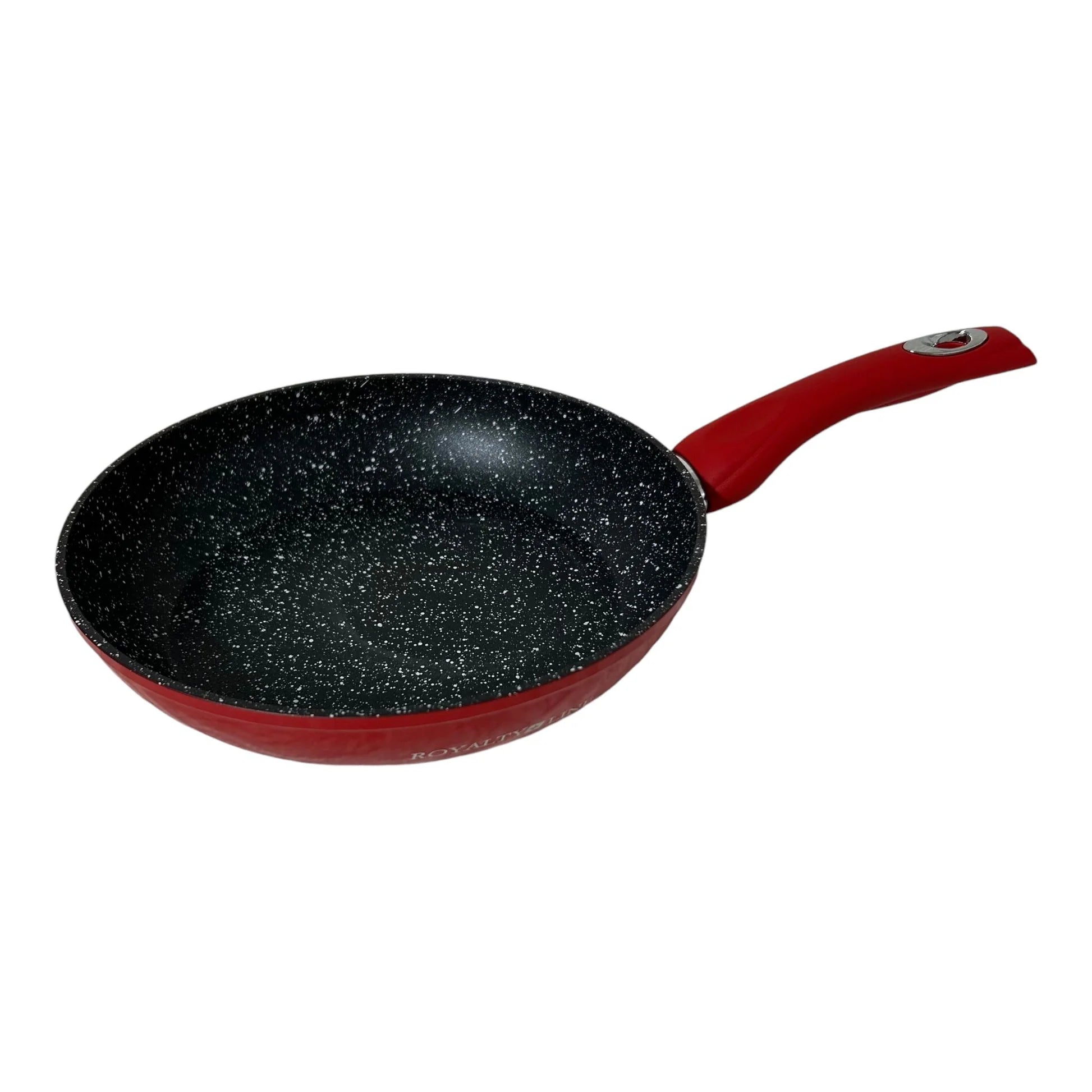 Tigaie invelis de marmura Royalty Line 24 cm Red  Gătit Sănătos și Eficient cu Stil