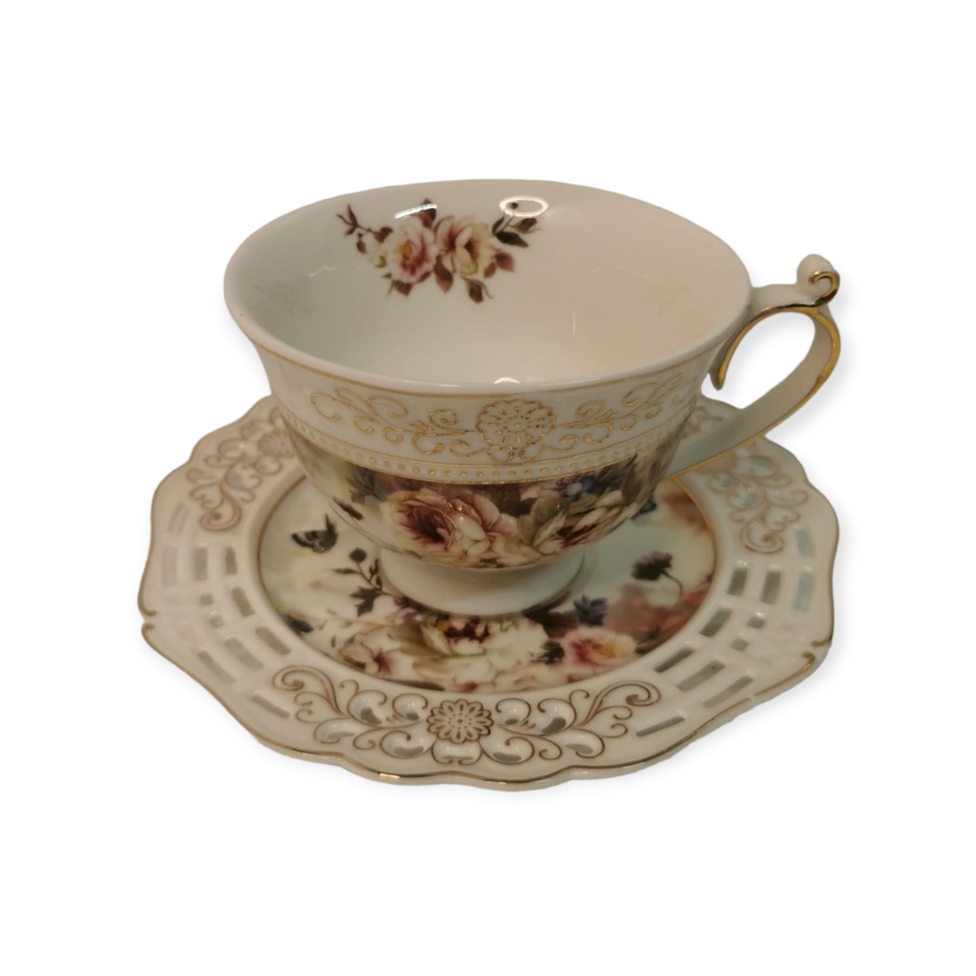 Set cesti pentru cafea sau ceai, Malooki Luxury Collection, 2 cesti, 190 ml