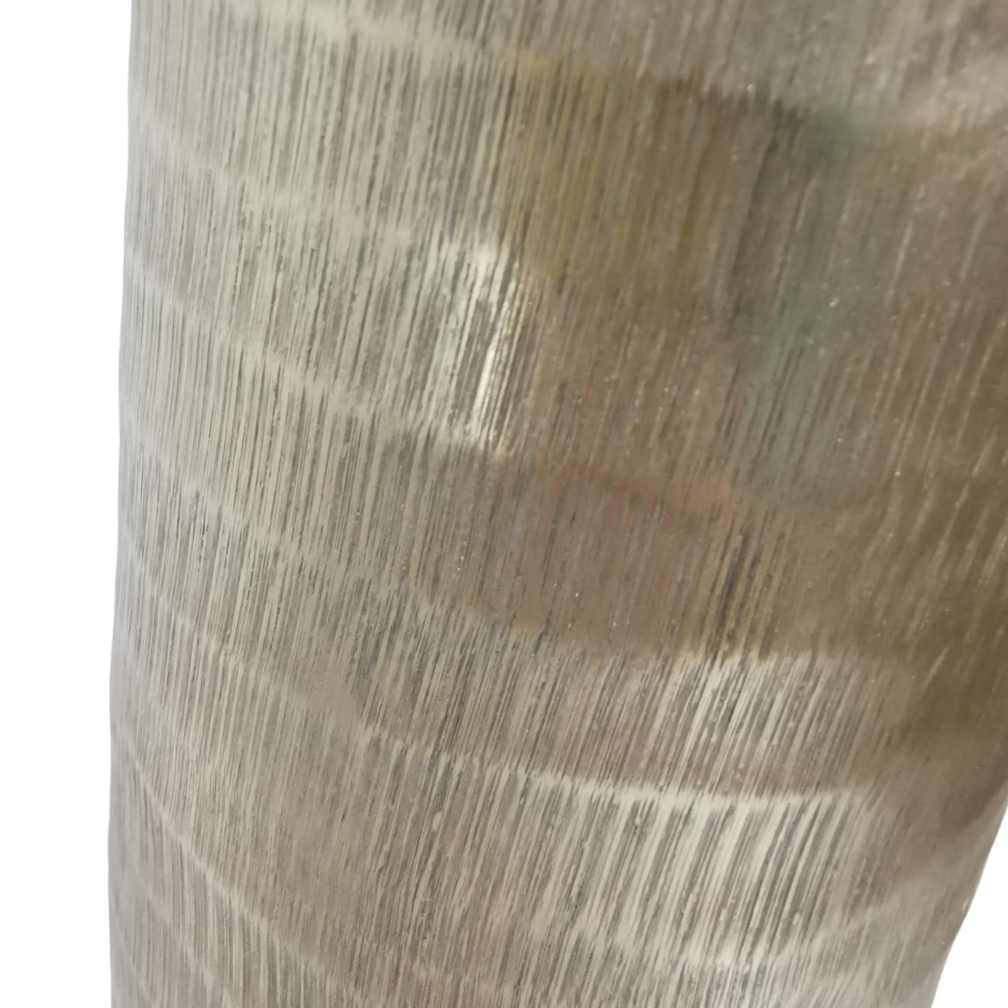 Vaza decorativa metal 42 x 13 cm, auriu