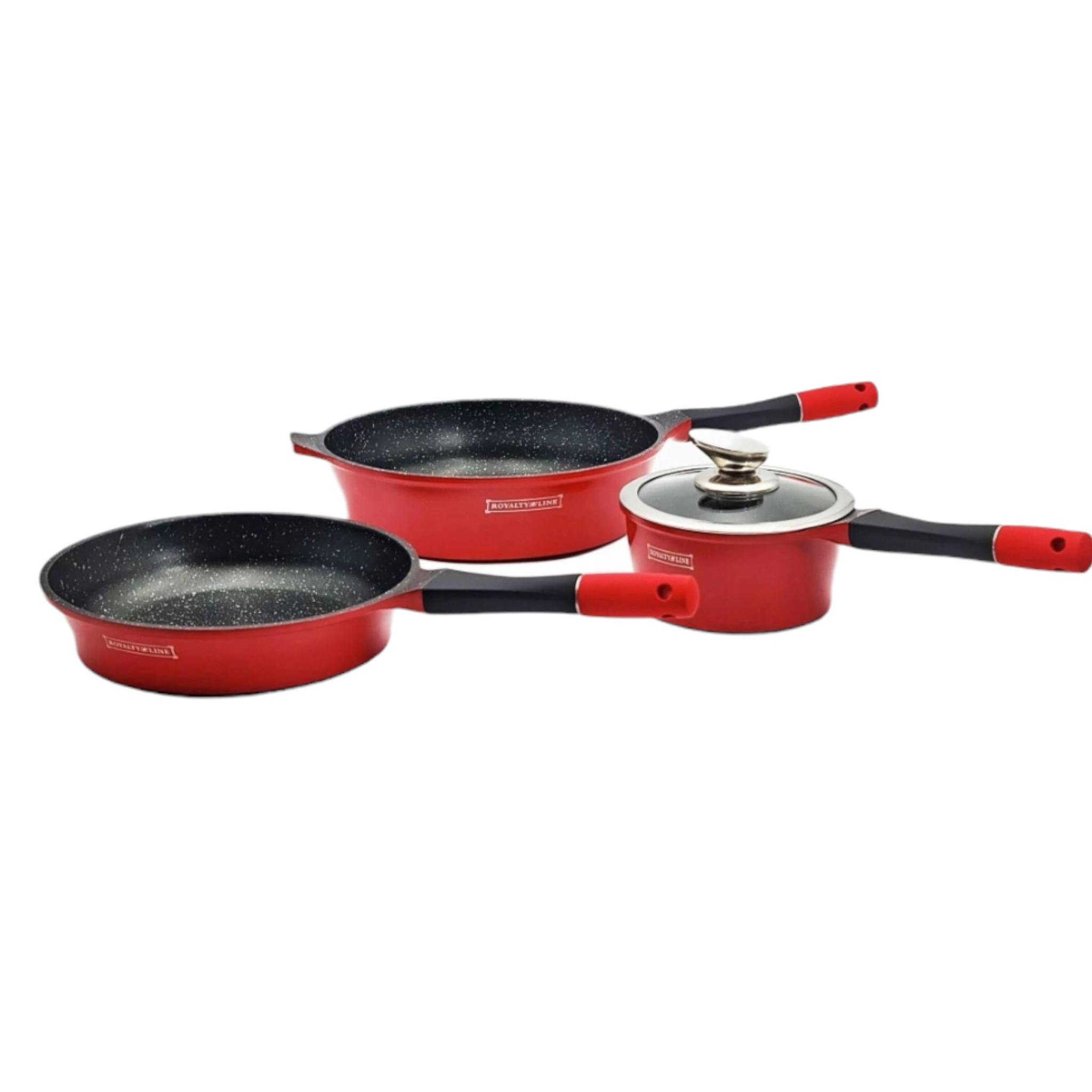 Set cratite 14 piese Royalty Line, invelis marmura, RL-ES1014M