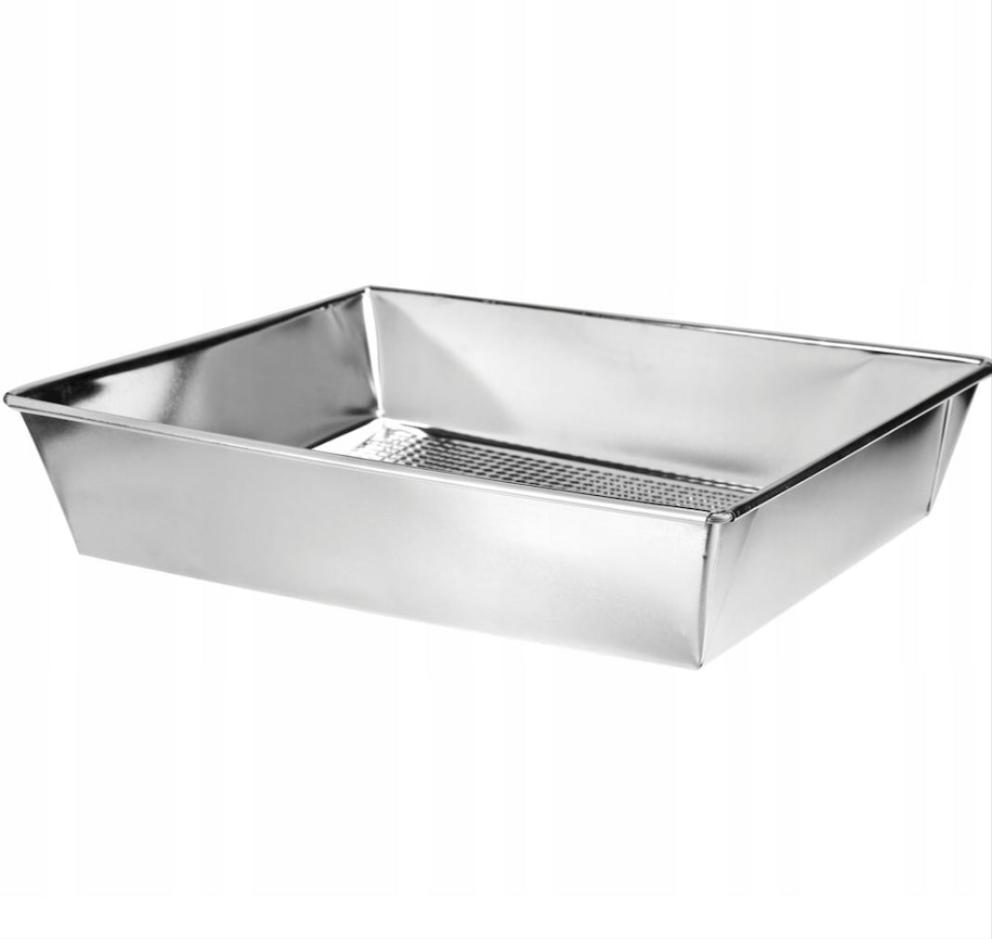 Tava pentru copt satinata, 25 x 40 cm, inox