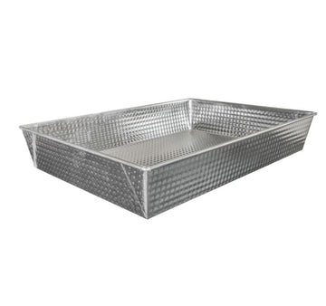 Tava pentru copt satinata, 25 x 40 cm, inox