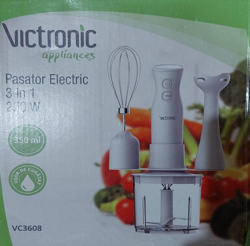 Blender multifunctional, 3 in 1, 250W, Victronic VC3608