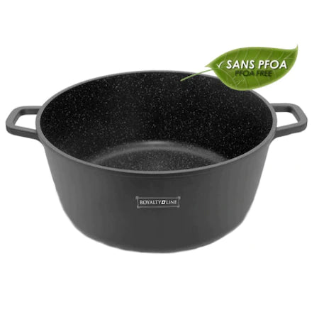 Cratita GEM ZACUSCA CAPACITATE 24 litri 44 cm interior marmura cu capac sticla Royalty Line RL BS44ML