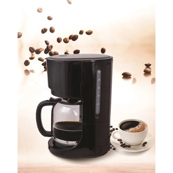 Filtru de cafea ZILAN ZLN-1457, Capacitate 1.5L (12 cesti), Plita pentru pastrarea calda a cafelei, Sistem antipicurare, putere 900W