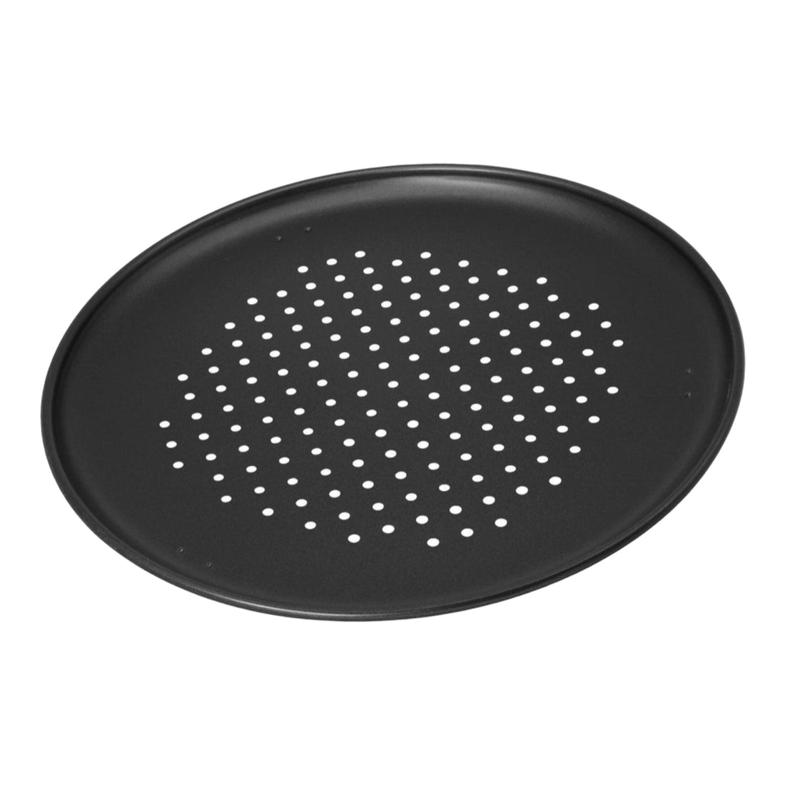 Tava de pizza perforata 28 cm otel carbon