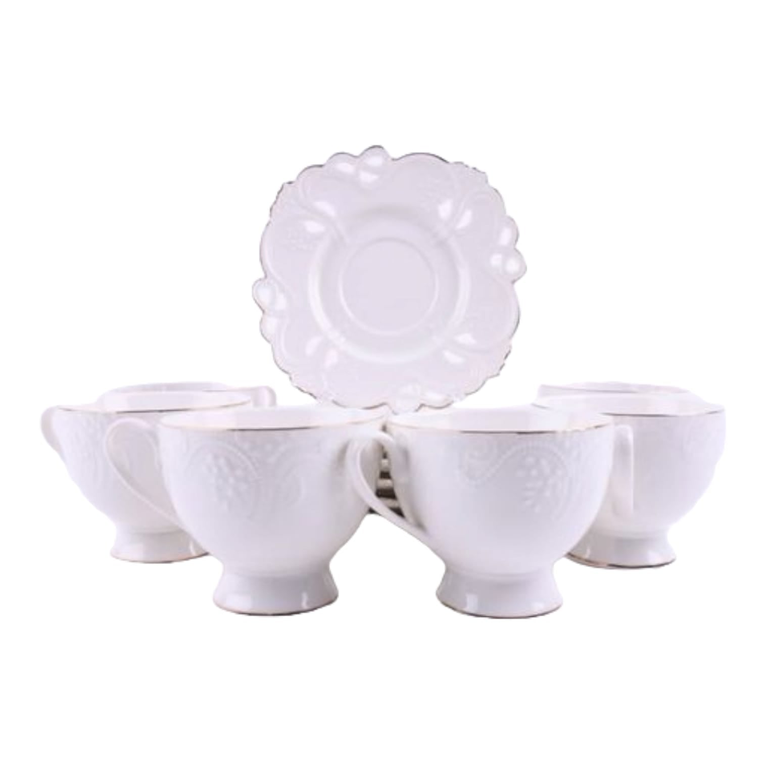 Set 6 cesti pentru ceai sau cafea Malooki Luxury Collection, 4455
