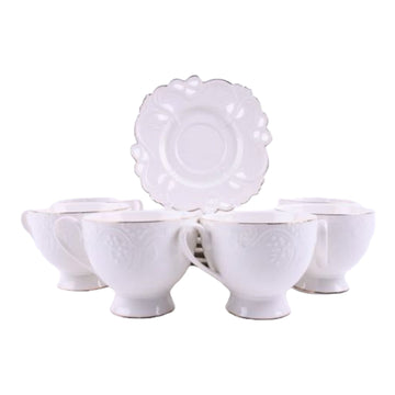 Set 6 cesti pentru ceai sau cafea Malooki Luxury Collection, 4455