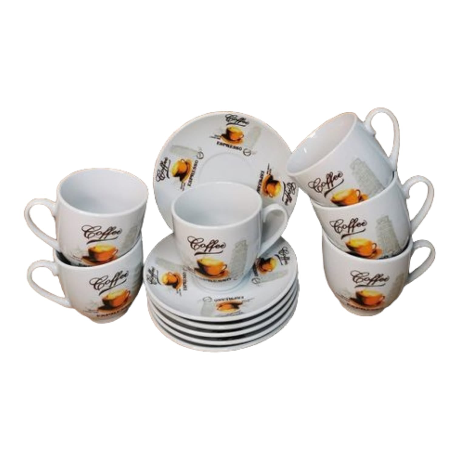 Set 6 cesti pentru cafea, 170 ml, Malooki06